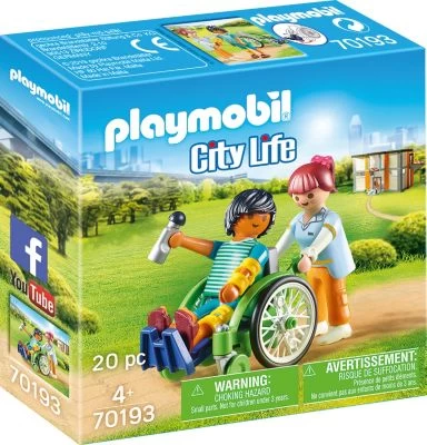 PLAYMOBIL® 70193 Patient Im Rollstuhl 3 PLAYMOBIL® 70193 Patient Im Rollstuhl