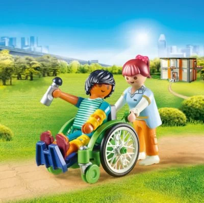 PLAYMOBIL® 70193 Patient Im Rollstuhl 4 PLAYMOBIL® 70193 Patient Im Rollstuhl – Bild 2