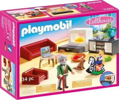 PLAYMOBIL® 70207 Gemütliches Wohnzimmer 3 PLAYMOBIL® 70207 Gemütliches Wohnzimmer