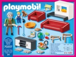 PLAYMOBIL® 70207 Gemütliches Wohnzimmer 7 PLAYMOBIL® 70207 Gemütliches Wohnzimmer -Playmobil Spielwaren 11193449 03