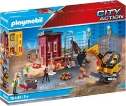 PLAYMOBIL® 70443 Minibagger Mit Bauteil