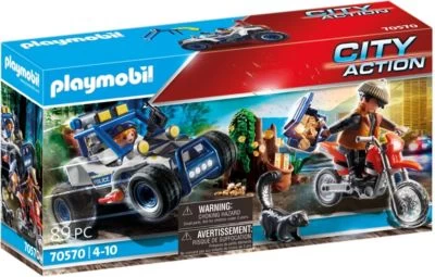 PLAYMOBIL® 70570 Polizei-Geländewagen: Verfolgung Des Schatzräubers 3 PLAYMOBIL® 70570 Polizei-Geländewagen: Verfolgung Des Schatzräubers