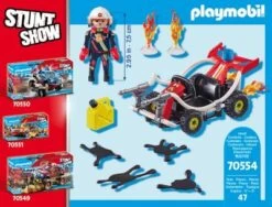 PLAYMOBIL® 70554 Stuntshow Feuerwehrkart -Playmobil Spielwaren 17014441 04