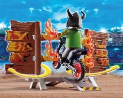 PLAYMOBIL® 70553 Stuntshow Motorrad Mit Feuerwand 9 PLAYMOBIL® 70553 Stuntshow Motorrad Mit Feuerwand -Playmobil Spielwaren 17014480 03