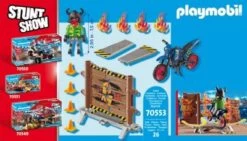 PLAYMOBIL® 70553 Stuntshow Motorrad Mit Feuerwand 11 PLAYMOBIL® 70553 Stuntshow Motorrad Mit Feuerwand -Playmobil Spielwaren 17014480 05