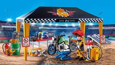 PLAYMOBIL® 70552 Stuntshow Werkstattzelt 4 PLAYMOBIL® 70552 Stuntshow Werkstattzelt – Bild 2