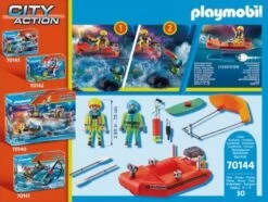 PLAYMOBIL® 70144 Seenot: Kitesurfer-Rettung Mit Boot -Playmobil Spielwaren 17014550 03