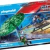 PLAYMOBIL® 70569 Polizei-Hubschrauber: Fallschirm-Verfolgung -Playmobil Spielwaren 17014748 01