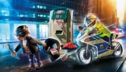 PLAYMOBIL® 70572 Polizei-Motorrad: Verfolgung Des Geldräubers -Playmobil Spielwaren 17014781 02