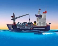 PLAYMOBIL® 70769 Großes Containerschiff Mit Zollboot -Playmobil Spielwaren 18756680 04