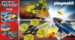 PLAYMOBIL® 70780 Polizei-Jet: Drohnen-Verfolgung 11 PLAYMOBIL® 70780 Polizei-Jet: Drohnen-Verfolgung -Playmobil Spielwaren 22406321 04