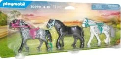 PLAYMOBIL® 70999 3 Pferde: Friese, Knabstrupper & Andalusier