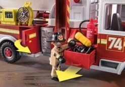PLAYMOBIL® 70935 Feuerwehr-Fahrzeug: US Tower Ladder -Playmobil Spielwaren 22406341 06