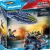 PLAYMOBIL® 70781 Polizei-Fallschirm: Verfolgung Des Amphibien-Fahrzeugs -Playmobil Spielwaren 22406351 01