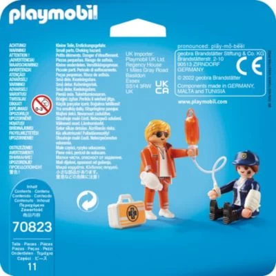 PLAYMOBIL® 70823 DuoPack Notarzt Und Polizistin 5 PLAYMOBIL® 70823 DuoPack Notarzt Und Polizistin – Bild 3