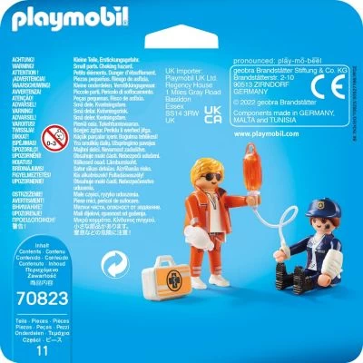 PLAYMOBIL® 70823 DuoPack Notarzt Und Polizistin 6 PLAYMOBIL® 70823 DuoPack Notarzt Und Polizistin – Bild 4