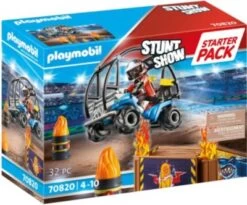 PLAYMOBIL® 70820 Starter Pack Stuntshow Quad Mit Feuerrampe