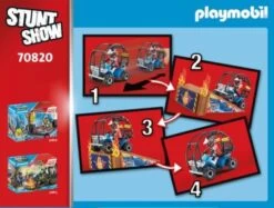 PLAYMOBIL® 70820 Starter Pack Stuntshow Quad Mit Feuerrampe -Playmobil Spielwaren 22406399 03