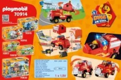 PLAYMOBIL® 70914 Duck On Call- Feuerwehr Einsatzfahrzeug 11 PLAYMOBIL® 70914 Duck On Call- Feuerwehr Einsatzfahrzeug -Playmobil Spielwaren 22406425 04