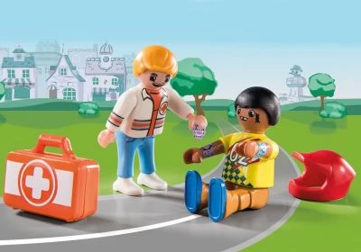 PLAYMOBIL® 70919 Duck On Call - Notarzt Action. Helfe Dem Rennfahrer! 7 PLAYMOBIL® 70919 Duck On Call - Notarzt Action. Helfe Dem Rennfahrer! – Bild 5