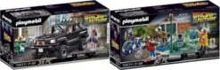 PLAYMOBIL® 2er Set: 70633 Back To The Future Marty?s Pick-up Truck + 70634 Back To The Future Part II Verfolgung Mit Hoverboard