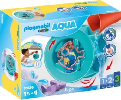 PLAYMOBIL® 70636 Wasserwirbelrad Mit Babyhai 3 PLAYMOBIL® 70636 Wasserwirbelrad Mit Babyhai