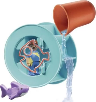 PLAYMOBIL® 70636 Wasserwirbelrad Mit Babyhai 4 PLAYMOBIL® 70636 Wasserwirbelrad Mit Babyhai – Bild 2