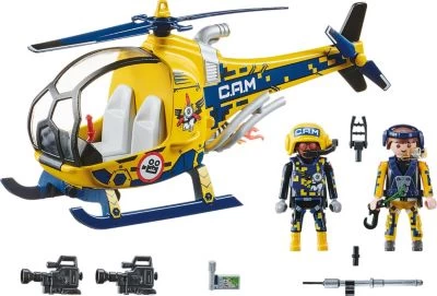 PLAYMOBIL® 70833 Air Stuntshow Filmcrew-Helikopter 5 PLAYMOBIL® 70833 Air Stuntshow Filmcrew-Helikopter – Bild 3
