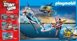 PLAYMOBIL® 70833 Air Stuntshow Filmcrew-Helikopter 11 PLAYMOBIL® 70833 Air Stuntshow Filmcrew-Helikopter -Playmobil Spielwaren 24629748 04