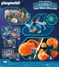 PLAYMOBIL® 71082 Dragons: The Nine Realms - Plowhorn & D'Angelo -Playmobil Spielwaren 24629795 03