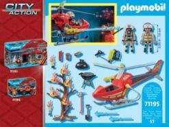 PLAYMOBIL® 71195 Feuerwehr-Hubschrauber 12 PLAYMOBIL® 71195 Feuerwehr-Hubschrauber -Playmobil Spielwaren 25821887 05