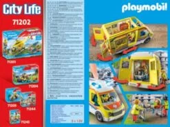 PLAYMOBIL® 71202 Rettungswagen Mit Licht Und Sound -Playmobil Spielwaren 27684600 03