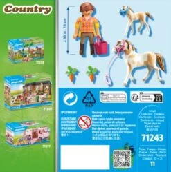 PLAYMOBIL® 71243 Pferd Mit Fohlen -Playmobil Spielwaren 27684656 03