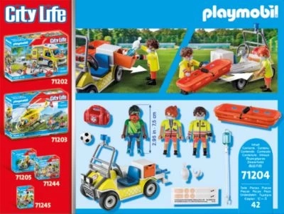 PLAYMOBIL® 71204 Rettungscaddy 5 PLAYMOBIL® 71204 Rettungscaddy – Bild 3