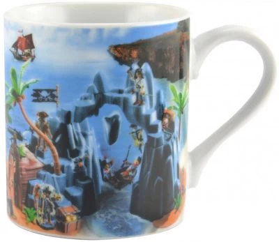 Kindergeschirrset PLAYMOBIL® Pirat, 3-tlg., Porzellan 6 Kindergeschirrset PLAYMOBIL® Pirat, 3-tlg., Porzellan – Bild 4