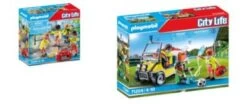 PLAYMOBIL® 2er Set: 71244 Rettungsteam + 71204 Rettungscaddy