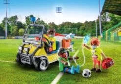 PLAYMOBIL® 2er Set: 71244 Rettungsteam + 71204 Rettungscaddy -Playmobil Spielwaren 30013710 05