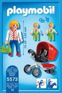 PLAYMOBIL® 5573 Zwillingskinderwagen -Playmobil Spielwaren 3536847 03