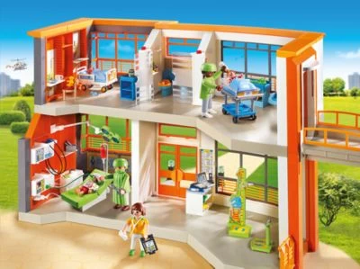 PLAYMOBIL® 6657 Kinderklinik Mit Einrichtung 3 PLAYMOBIL® 6657 Kinderklinik Mit Einrichtung