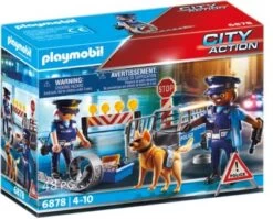PLAYMOBIL® 6878 Polizei-Straßensperre