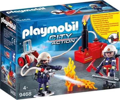 PLAYMOBIL® 9468 Feuerwehrmänner Mit Löschpumpe 3 PLAYMOBIL® 9468 Feuerwehrmänner Mit Löschpumpe