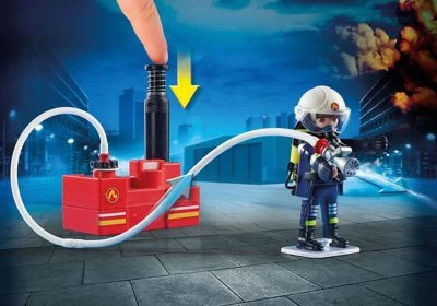 PLAYMOBIL® 9468 Feuerwehrmänner Mit Löschpumpe 4 PLAYMOBIL® 9468 Feuerwehrmänner Mit Löschpumpe – Bild 2