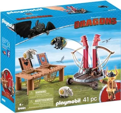 PLAYMOBIL® 9461 Dragon Racing: Grobian Mit Schafschleuder 3 PLAYMOBIL® 9461 Dragon Racing: Grobian Mit Schafschleuder