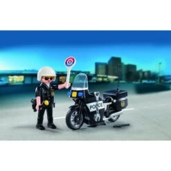PLAYMOBIL 5648 City Action Polizeimotorrad Zum Mitnehmen, Konstruktionsspielzeug -Playmobil Spielwaren PLAYMOBIL 5648 City Action Polizeimotorrad zum Mitnehmen Konstruktionsspielzeug@@1797273 2