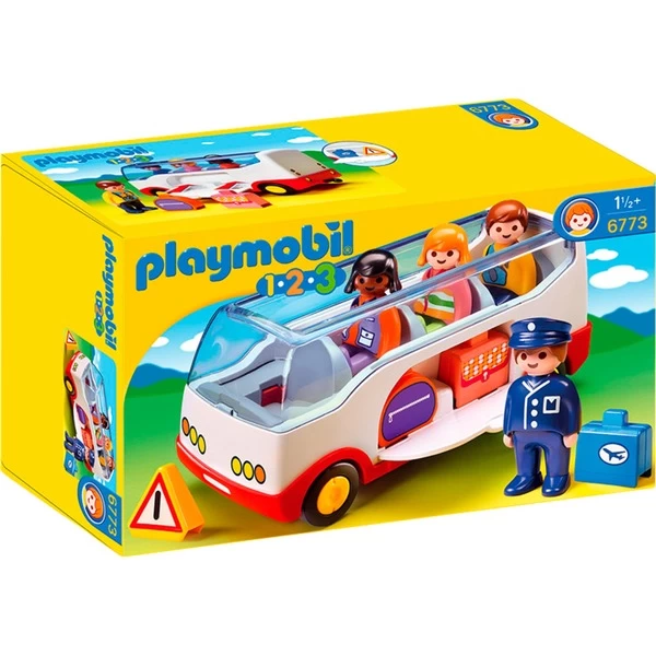 PLAYMOBIL 6773 1.2.3 Reisebus, Konstruktionsspielzeug 3 PLAYMOBIL 6773 1.2.3 Reisebus, Konstruktionsspielzeug