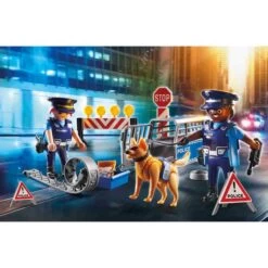 PLAYMOBIL 6878 City Action Polizei-Straßensperre, Konstruktionsspielzeug -Playmobil Spielwaren PLAYMOBIL 6878 City Action Polizei Stra ensperre Konstruktionsspielzeug@@1249188 2