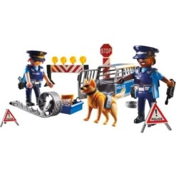 PLAYMOBIL 6878 City Action Polizei-Straßensperre, Konstruktionsspielzeug -Playmobil Spielwaren PLAYMOBIL 6878 City Action Polizei Stra ensperre Konstruktionsspielzeug@@1249188 5