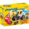 PLAYMOBIL 70125 1.2.3 Schaufelbagger, Konstruktionsspielzeug