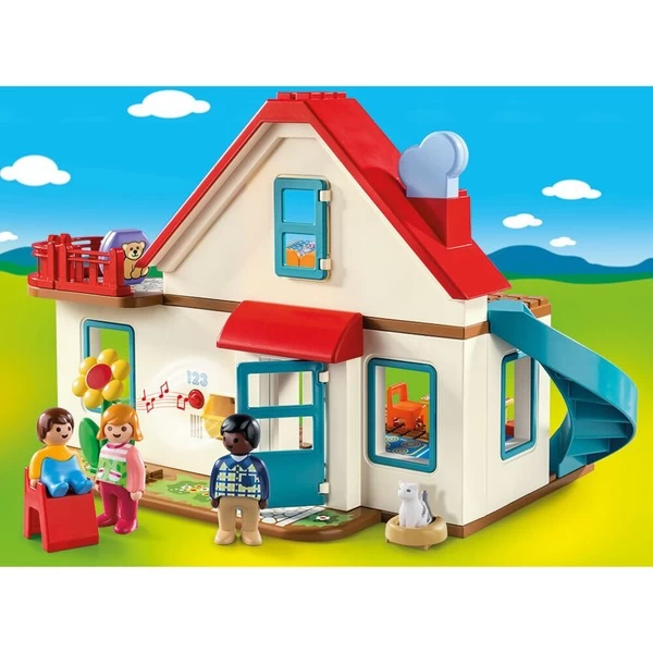 PLAYMOBIL 70129 1.2.3 Einfamilienhaus, Konstruktionsspielzeug 5 PLAYMOBIL 70129 1.2.3 Einfamilienhaus, Konstruktionsspielzeug – Bild 3