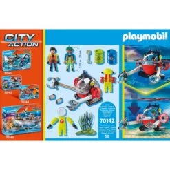PLAYMOBIL 70142 City Action Seenot: Umwelteinsatz Mit Tauchboot, Konstruktionsspielzeug -Playmobil Spielwaren PLAYMOBIL 70142 City Action Seenot Umwelteinsatz mit Tauchboot Konstruktionsspielzeug@@1685375 5